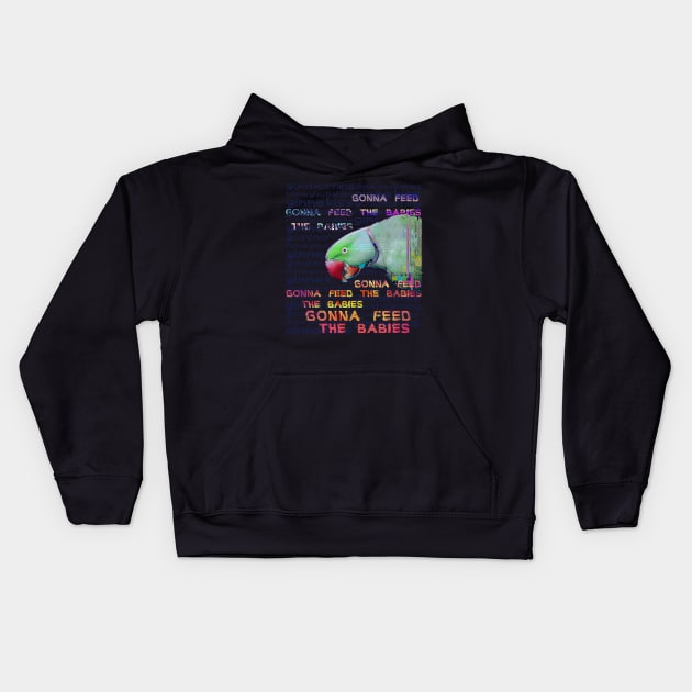 gonna feed the babies - a e s t h e t i c #1 Kids Hoodie by FandomizedRose